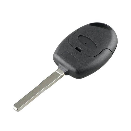 Ford Focus Compatible Oval Remote Key with Battery replacement remote key with integrated chip and battery, uncut blade 433MHz