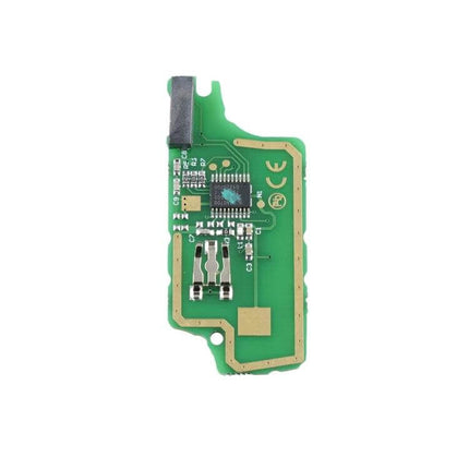Peugeot 3-Button Smart Replacement Remote Key for Vehicles internal PCB replacement part 433MHz DIY remote