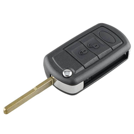 Land Rover Smart Remote Key for Range Rover Sport and Discovery 3 Models black flip key with 3 buttons and uncut blade 433MHz 46 chip
