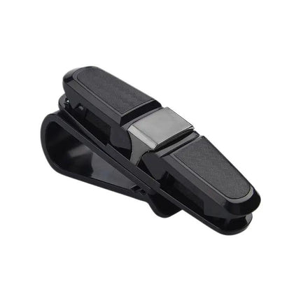 Car Sun Visor Mounted Glasses and Ticket Holder