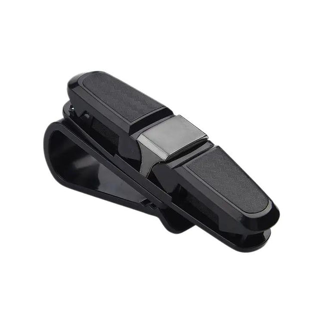 Car Sun Visor Mounted Glasses and Ticket Holder