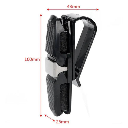 Car Sun Visor Mounted Glasses and Ticket Holder | Syndmart