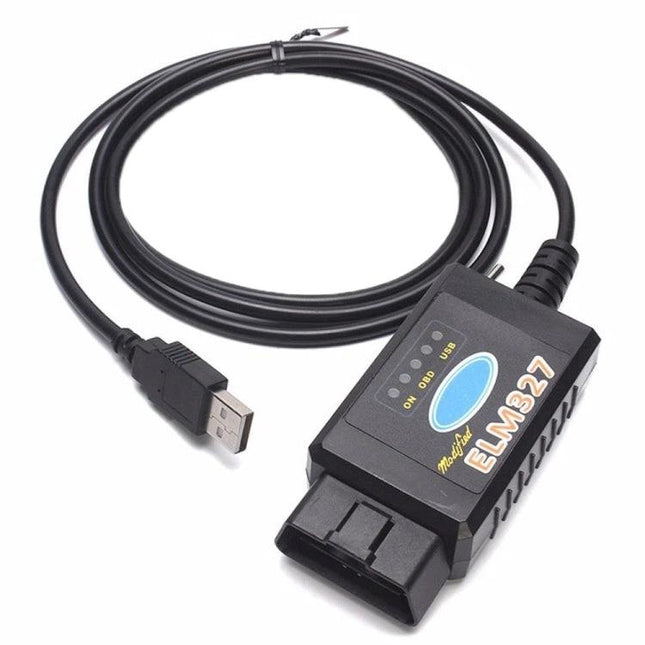 Handy Device for Everyday Vehicle Maintenance and Diagnostics ELM327 USB OBD2 scanner for Ford dashboard checks