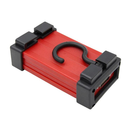 A Practical Tool for Everyday Vehicle Maintenance Checks - compact red OBD diagnostic adapter for reading fault codes at home