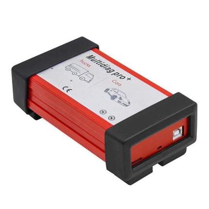 A Practical Tool for Everyday Vehicle Maintenance Checks - red Multidiag Pro+ OBD diagnostic device for home engine code reading and service resets
