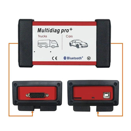 A Practical Tool for Everyday Vehicle Maintenance Checks - compact Bluetooth diagnostic adapter for cars and trucks, plug-in fault code reader