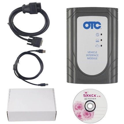 Essential OTC Tool for Toyota Vehicle Maintenance at Home - PC-based OTC vehicle interface module with cables and software CD