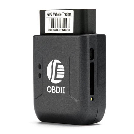 GPS Car Tracker with Vibration Alarm for Vehicle Security - OBDII plug-in real-time vehicle tracker, anti-tamper vibration alert