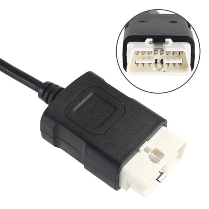 WOW Auto Tool for Daily Car Maintenance and Troubleshooting diagnostic OBD connector cable with 16-pin plug for checking fault codes and resetting service lights
