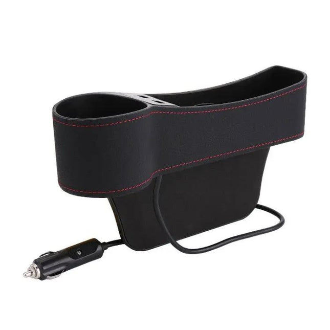 Driver Seat Gap Filler Storage Box for Car Essentials