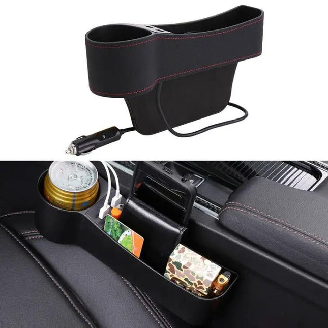 Boîte de rangement comble-lacunes pour l'essentiel de la voiture côté conducteur