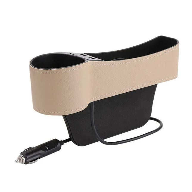 Driver Seat Gap Filler Storage Box for Car Essentials