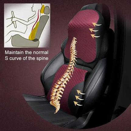Breathable Memory Foam Car Neck Pillow for Driving Comfort | Syndmart