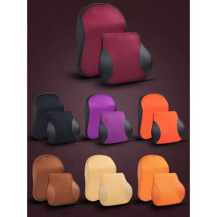 Breathable Memory Foam Car Neck Pillow for Driving Comfort | Syndmart