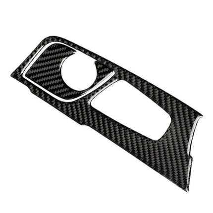 Carbon Fiber Gear Position Panel Sticker for BMW 5 Series G38 2018 - carbon fiber interior decal for gear panel, sleek dashboard upgrade
