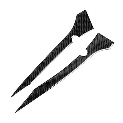 Carbon Fiber Decorative Stickers for BMW Rearview Mirrors - black carbon fiber mirror trim for G30 G11 models