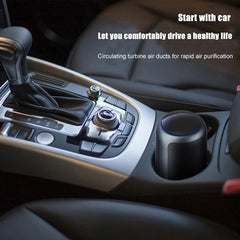 Car Cup Air Purifier for Smoke and PM2.5 Elimination