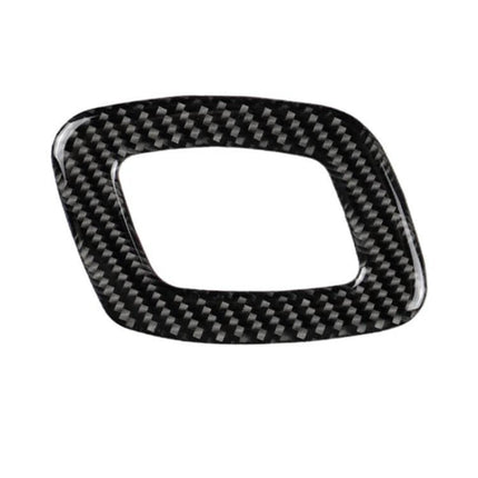 Carbon Fiber Decorative Sticker for Toyota Camry Seat Adjustment - black carbon fiber seat adjustment panel trim