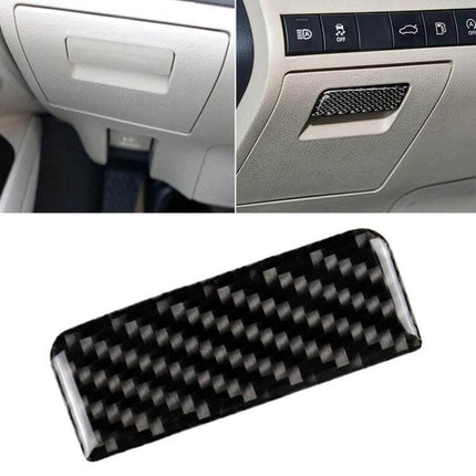 Carbon Fiber Decorative Sticker for Toyota Camry Handle - black carbon fiber textured door handle trim for 2018-2019 Camry