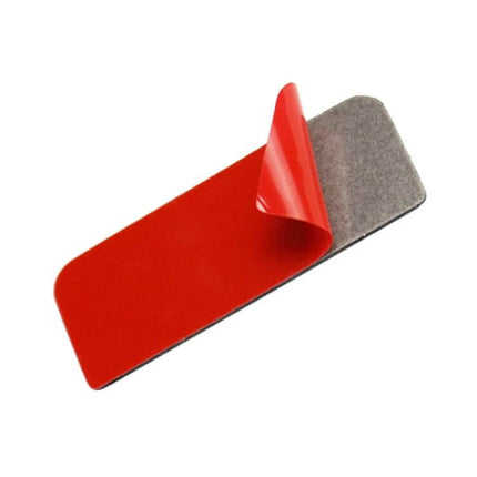 Carbon Fiber Decorative Sticker for Toyota Camry Handle - red adhesive backing peel for door handle trim protection