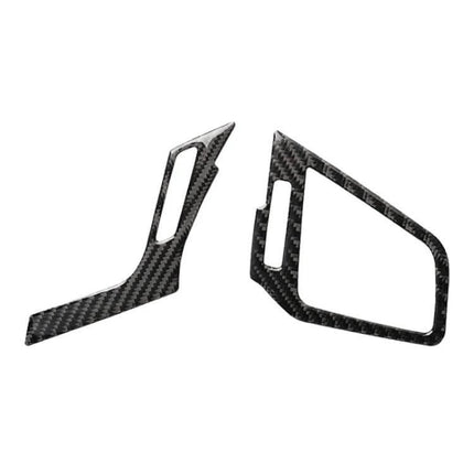 Carbon Fiber Right and Left Air Outlet Sticker for Honda Civic 2016-2019, carbon fiber vent trim set for dashboard