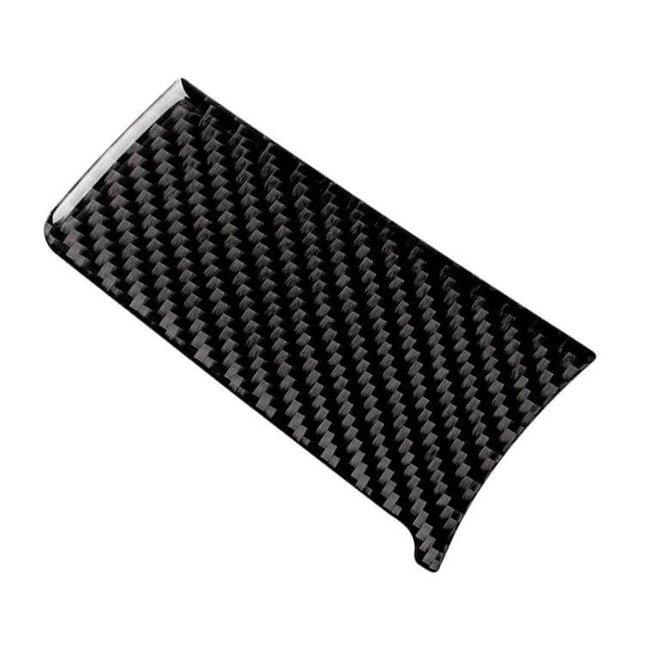 Carbon Fiber Decorative Sticker for Honda Civic 2016-2019 - black textured carbon fiber trim piece for exterior accent