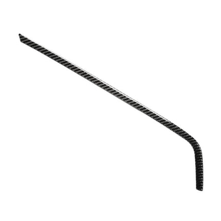 Carbon Fiber Decorative Sticker for Honda Civic 2016-2019 – slim curved carbon fiber trim strip for hood or spoiler accent