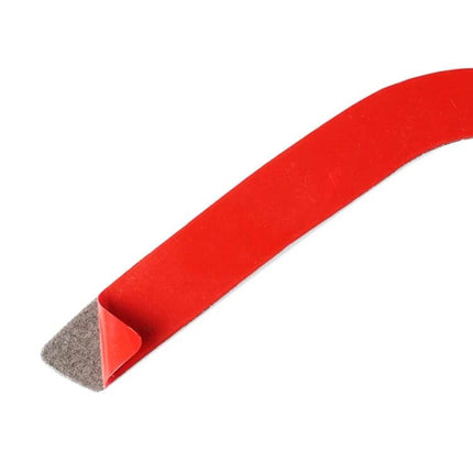 Carbon Fiber Decorative Sticker for Honda Civic 2016-2019 - red adhesive trim strip with peel-back backing for hood, spoiler or trim customization