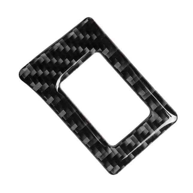 Carbon Fiber Double Flash Frame Sticker for Honda Civic 2016-2019 - glossy carbon fiber trim accent for exterior frame