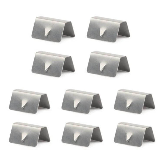 Car Windshield Clip For Heko G3 Deflector Channel Set Of 10 stainless steel 10-piece clips for secure windshield installation
