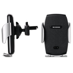 SmartCharge Auto-Clamping Wireless Car Phone Mount & Quick Charger