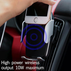 Chargeur sans fil WK WP-U46 Max Support de téléphone portable pour prise d'air de voiture