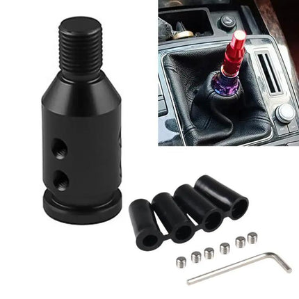 Aluminum Adapter for Car Gear Shift Knobs, 12x1.25 Thread | Syndmart