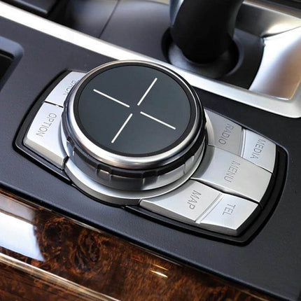 BMW iDrive Knob Decorative Cover for Car Interior Styling - sleek protective upgrade for BMW control knob