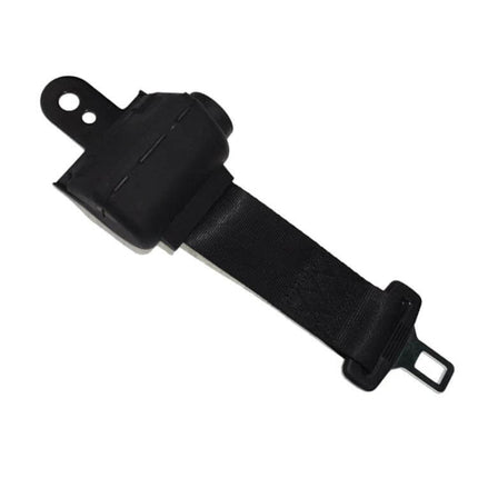 Two-Point Seat Belt for Forklifts and Trucks, Practical Design - black polyester retractable two-point seat belt for forklifts and trucks
