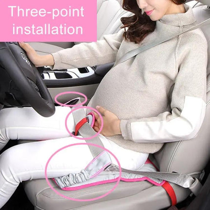 Pregnant Women's Car Safety Cushion with Protective Pad, 42x42cm
