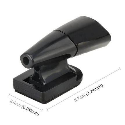 Deer Alert Ultrasonic Wind Powered Animal Repeller for Vehicles compact black wind-driven whistle mount for cars motorcycles