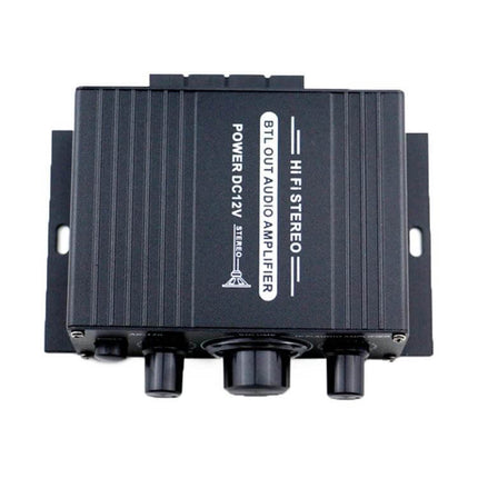 Car Mini HiFi Amplifier For Clear Car Audio And Music compact 2-channel 12–14V in-car stereo amp with control knobs