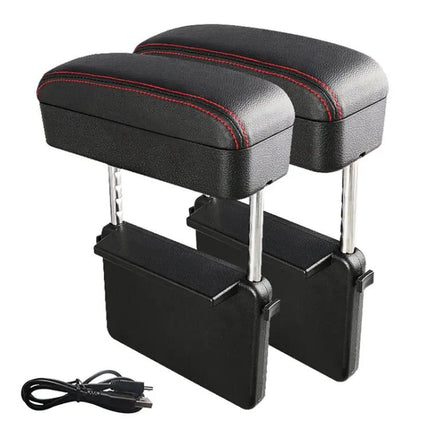 Comfortable PU Leather Car Armrest Cushion with Storage Box