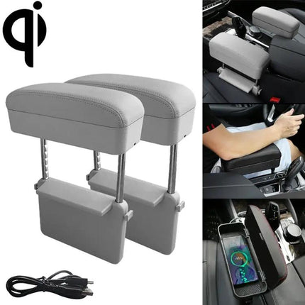 Comfortable PU Leather Car Armrest Cushion with Storage Box