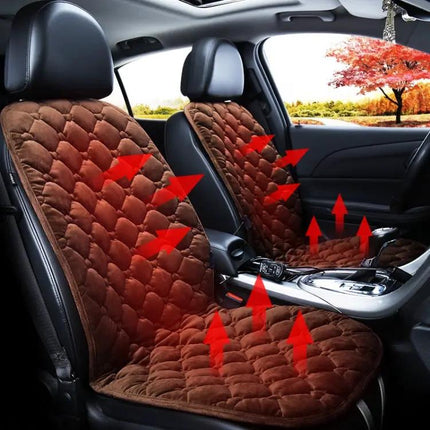 Warm Double Seat Car Heater Cushion for Winter Use | Syndmart