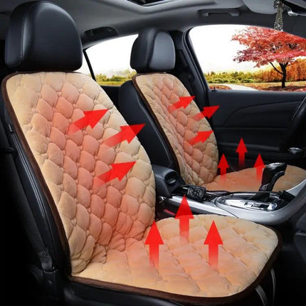 Warm Double Seat Car Heater Cushion for Winter Use | Syndmart