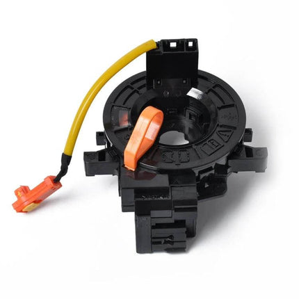 Clock Spring For Corolla And Yaris Steering Wheel Replacement black plastic clock spring with yellow airbag connector