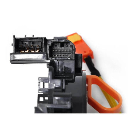 Clock Spring For Corolla And Yaris Steering Wheel Replacement — close-up of connector and wiring for horn and airbag control