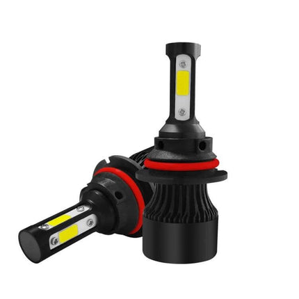 Car LED Headlight Lamps 2 Pack For Everyday Driving - 6000K 2500 lumens plug-and-play LED bulbs for improved night visibility