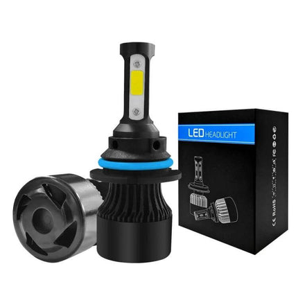 Car LED Headlight Bulbs 6000K For Everyday Driving - 25W 2500LM all-in-one aluminum LED bulb with integrated radiator and plug-and-play fit for cars, trucks, SUVs