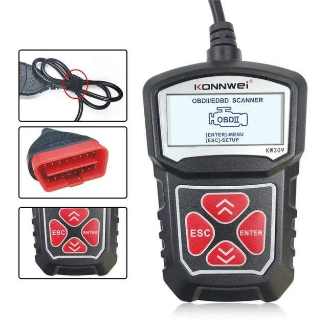 Konnwei OBD2 Diagnostic Tool for Daily Car Maintenance