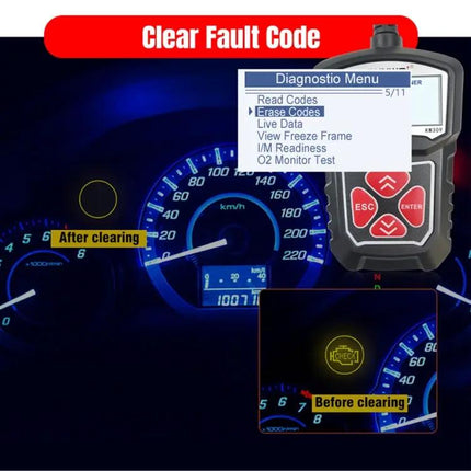 Konnwei OBD2 Diagnostic Tool for Daily Car Maintenance