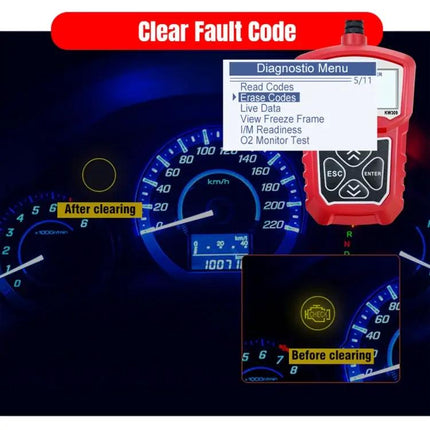 Konnwei OBD2 Diagnostic Tool for Daily Car Maintenance