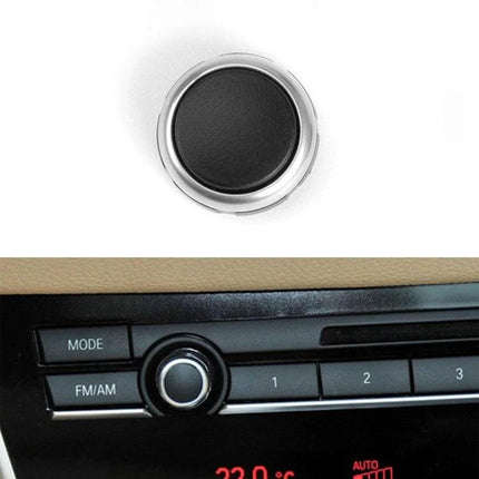 Car Radio Volume Knob For BMW Cars Simple Everyday Use - replacement ABS+PC knob restores grip and easy control